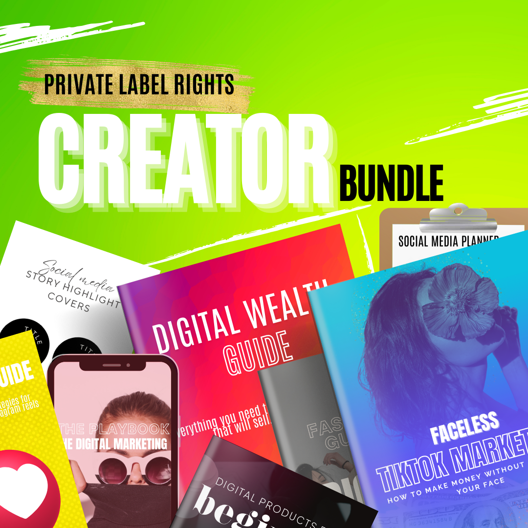 Creator Bundle PLR