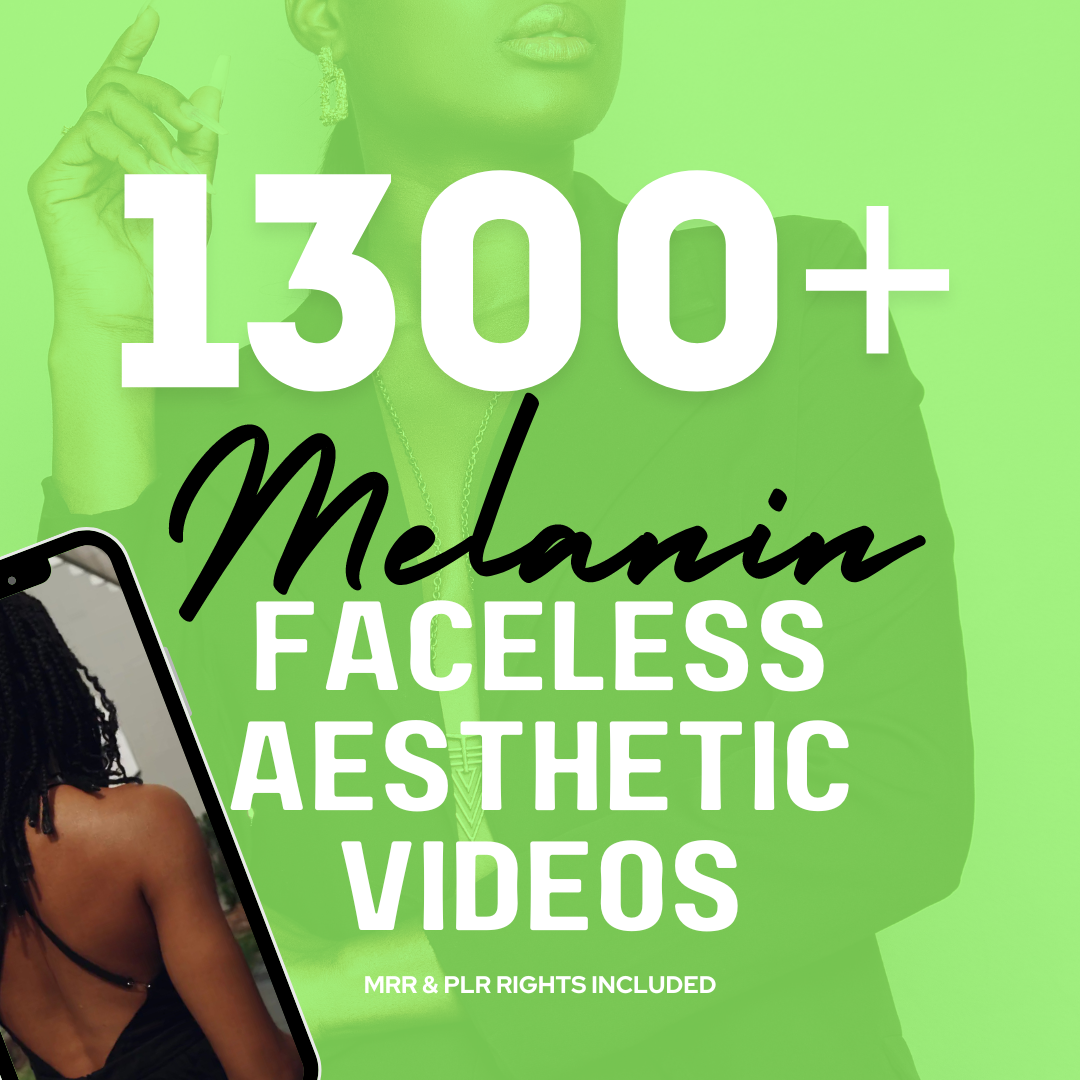 1,300+ Melanin Reels Bundle